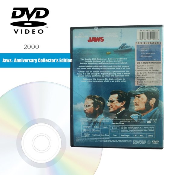 DVD: Jaws - Anniversary Collector's Edition - Picture 3 of 3